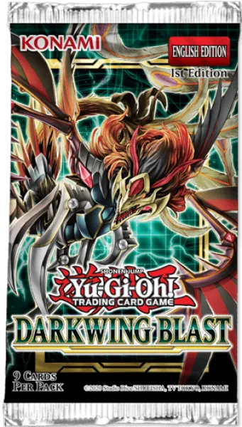 Yugioh Booster Pack Darkwing Blast